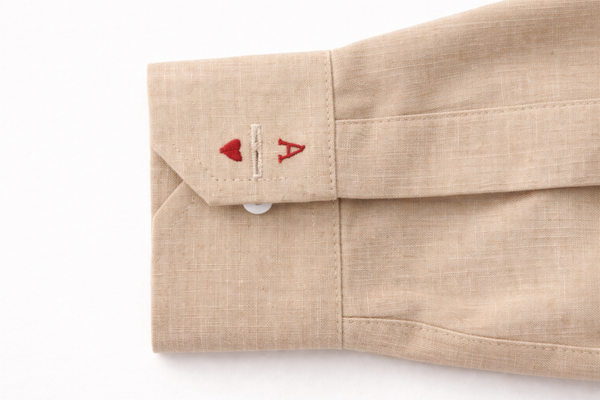 Ace of Cards | Custom Initials Shirt | Cotton Linen