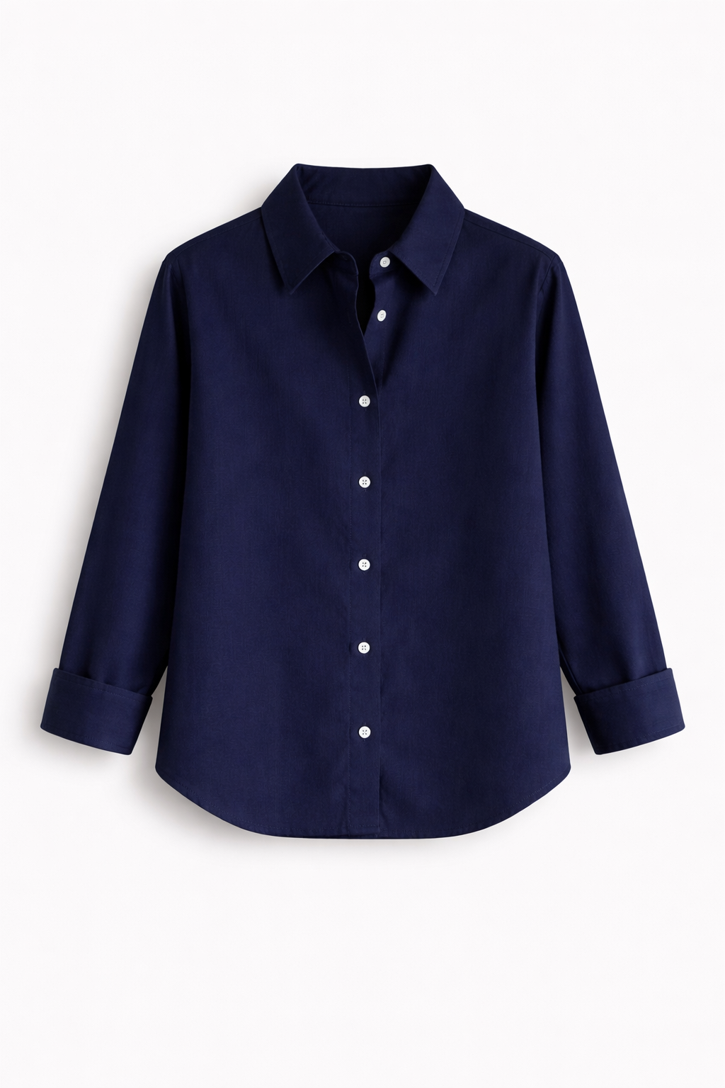 Pack of 2 | Cotton Linen Shirts | Olive Green and Navy Blue